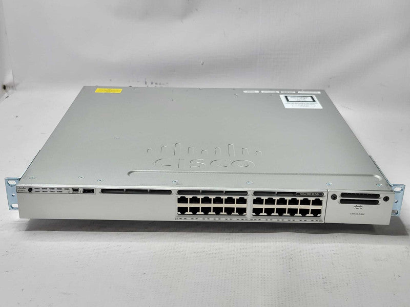 Cisco Catalyst WS-C3850-24P-S 24-Port Gig PoE+ Switch 1x PWR-C1-715WAC PSU _