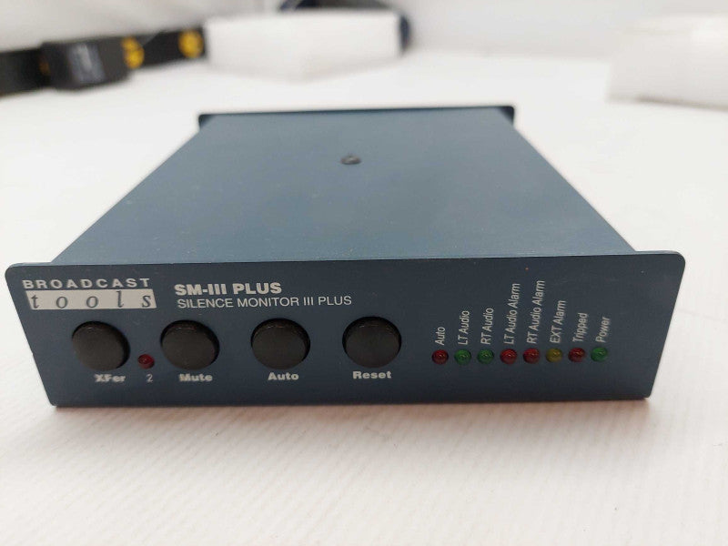 Broadcast Tools SM-III Plus Silence Monitor III Plus Model: SM III Plus