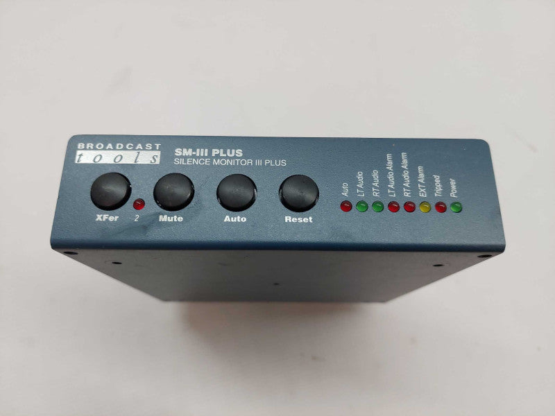 Broadcast Tools SM-III Plus Silence Monitor III Plus Model: SM III Plus