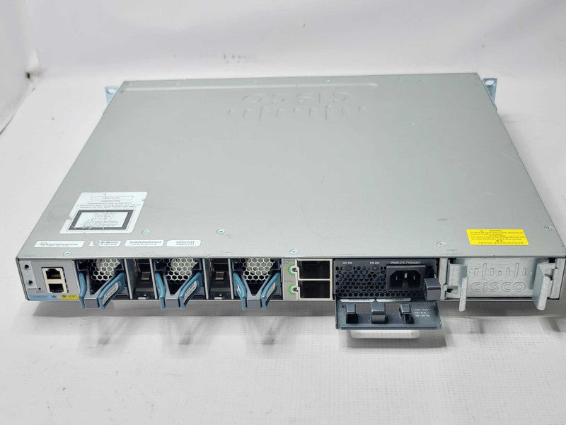Cisco WS-C3850-24P-S 24-Port Gig PoE+ Switch 1x PWR-C1-715WAC C3850-NM-2-10G _