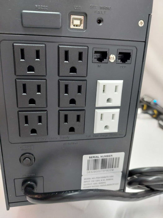 Emerson Network Power Libert PSA AC power system Model; PSA1000MT3-120U