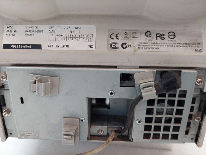 Fujitsu iScanner Model: fi-6010N