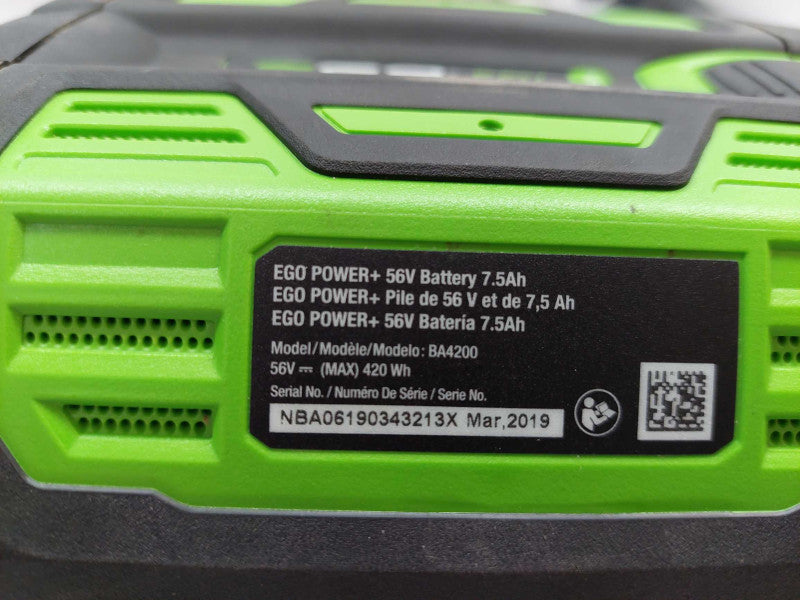 E Go Battery + 56V 7.5 Ah