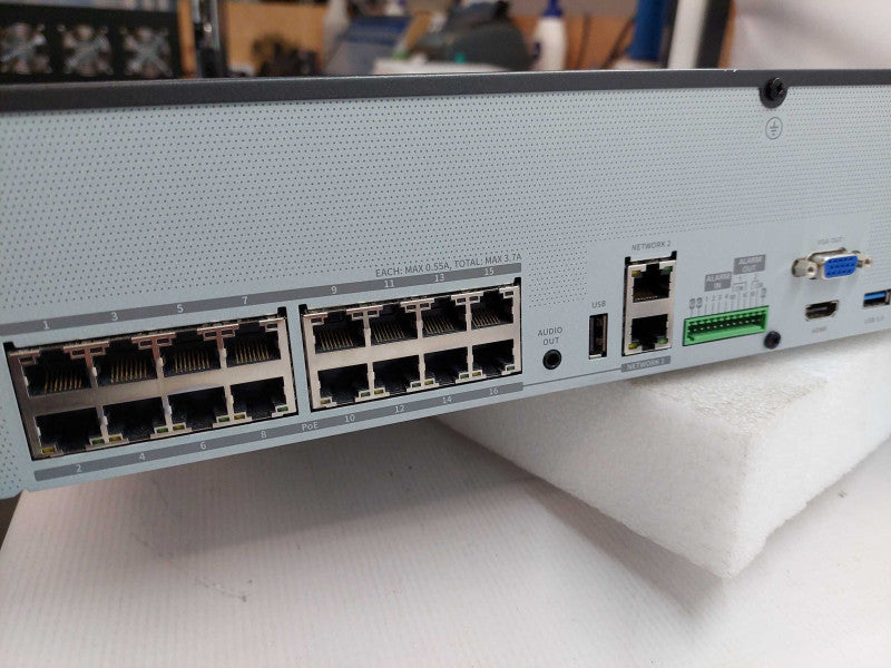 WiseNet 8Ch Network Video Recorder Model: WRN-1610S