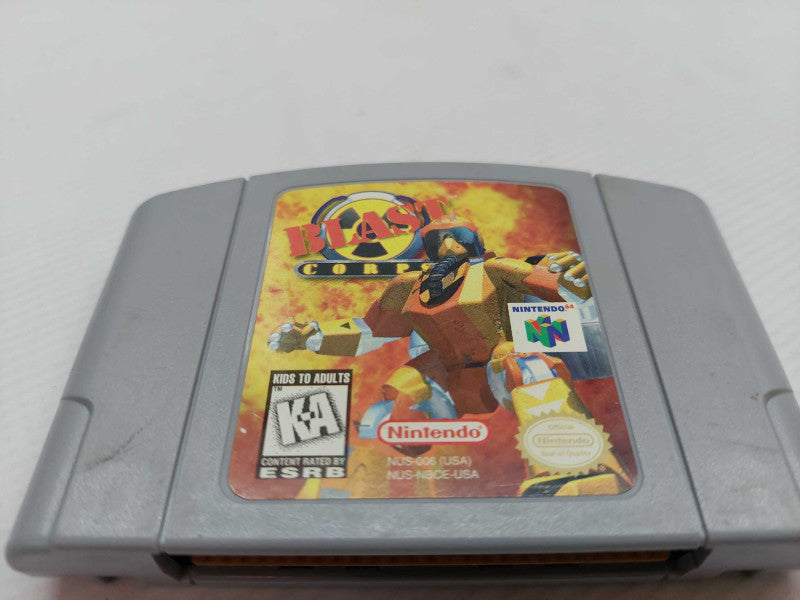 Nintendo 64 Game Cartridge BLAST CORPS 1996 Nintendo