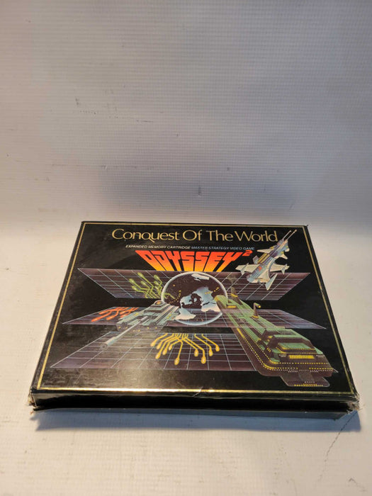 Conquest of the World (Magnavox Odyssey 2, 1981) w/ Box & Game Board(AS-IS)