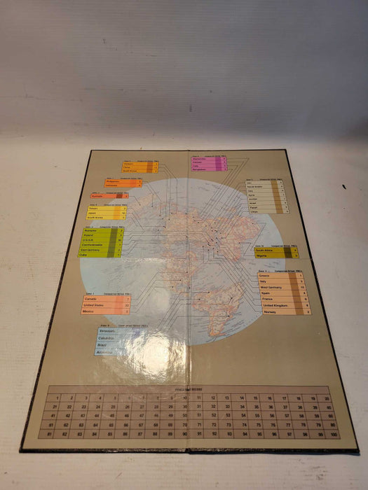 Conquest of the World (Magnavox Odyssey 2, 1981) w/ Box & Game Board(AS-IS)