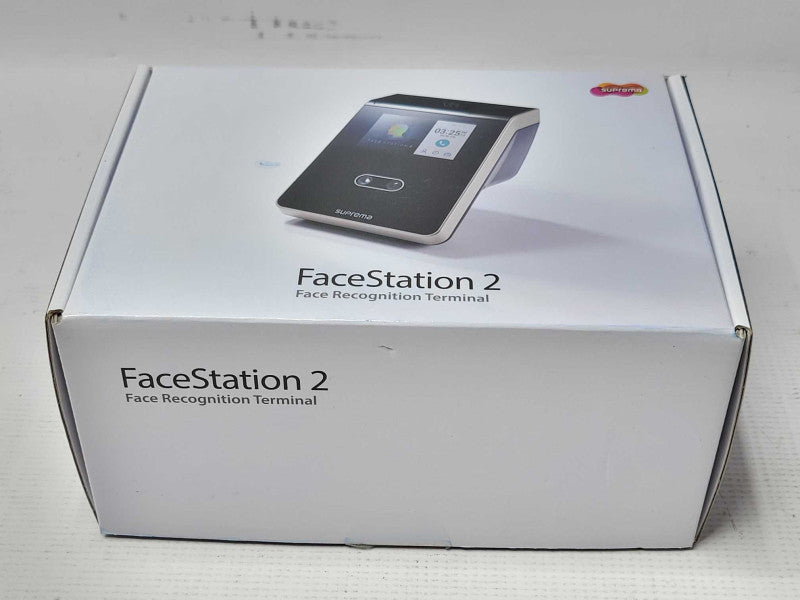 Suprema FaceStation2 BioStar 2 FS2-AWB Face Recognition Access Control, READ Q_