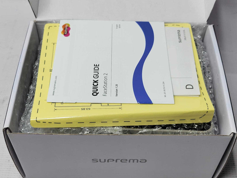 Suprema FaceStation2 BioStar 2 FS2-AWB Face Recognition Access Control, READ Q_