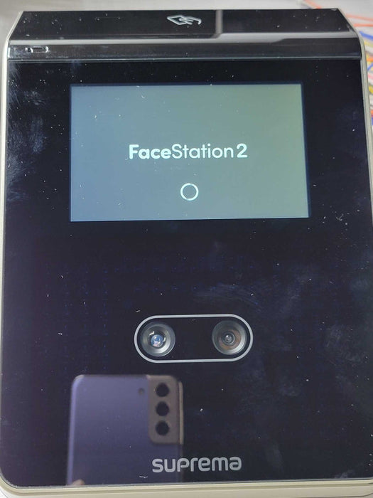 Suprema FaceStation2 BioStar 2 FS2-AWB Face Recognition Access Control, READ Q_