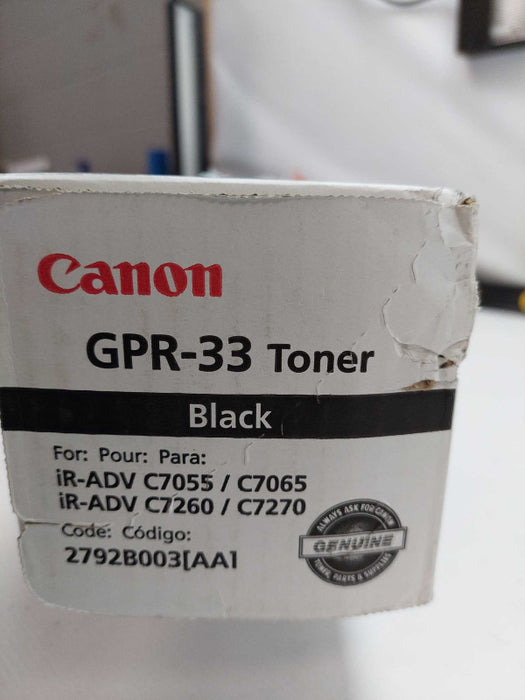 Canon GPR-33 Toner Black for iR-ADV C7055