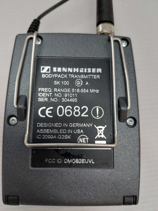 Sennheiser BodyPack Transmitter SK 100 Model: 91011