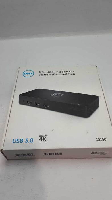 Dell D3100 USB 3.0 4K Ultra HD Triple Video Docking Station &