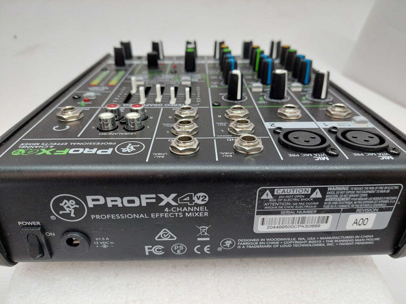 ProFX4 v2 4-Channel Professional Effects Mixer  Q