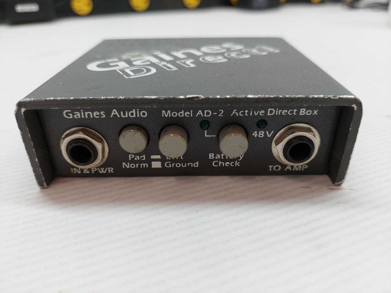 Gaines Audio Model: AD-2 Active Direct Box