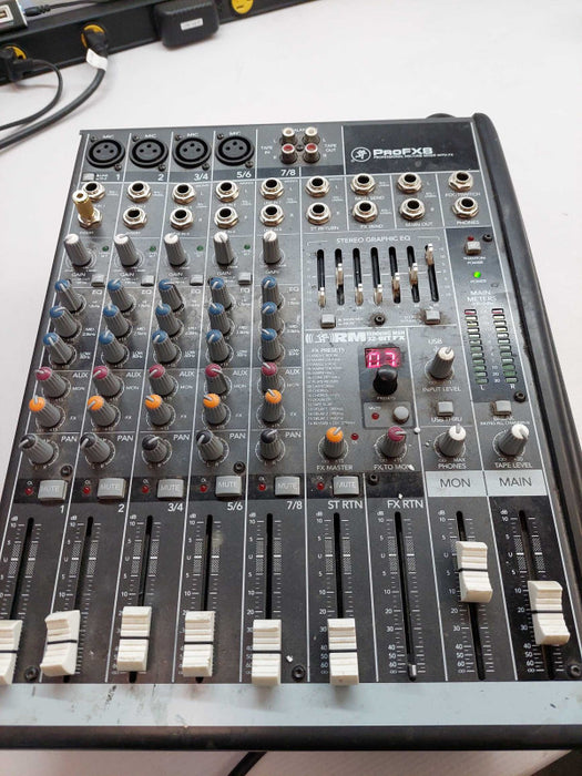 Pro FX8 Professional Mic/Line Mixer with FX