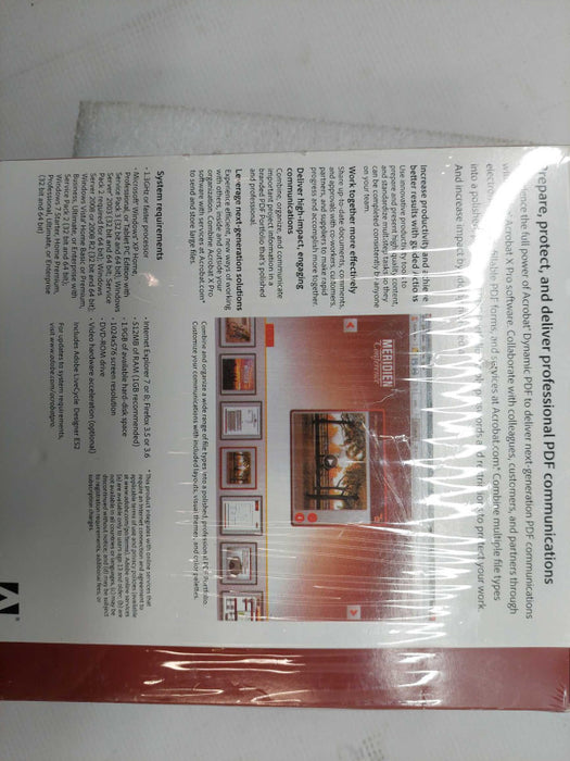 ADOBE Acrobat X Pro Sealed