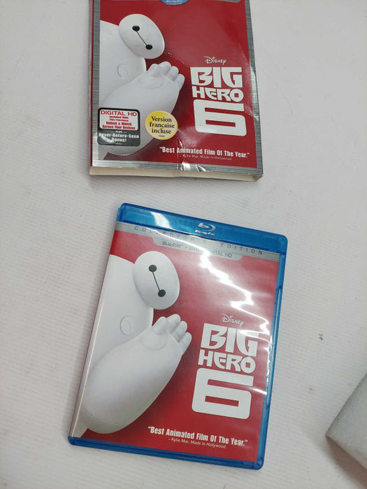 Blue Ray Movie BIG HERO 6 ( Blu-Ray Only) and cover sleeve
