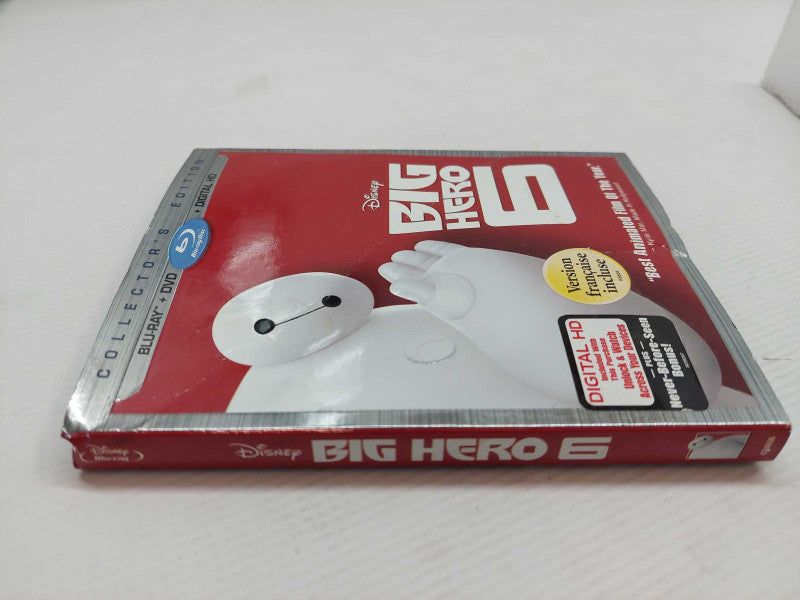 Blue Ray Movie BIG HERO 6 ( Blu-Ray Only) and cover sleeve