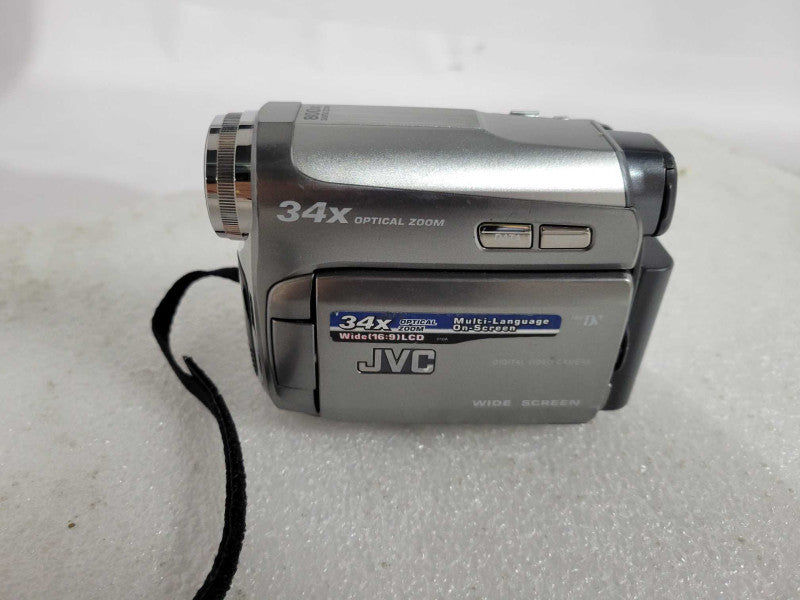 JVC GR-D750U 34x Compact Digital Video Camera W/ Battery !