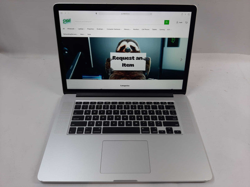 Apple Macbook Pro 15\\" 2015 Core i7-4770HQ @ 2.2GHz 16GB DDR3 256GB SSD *READ