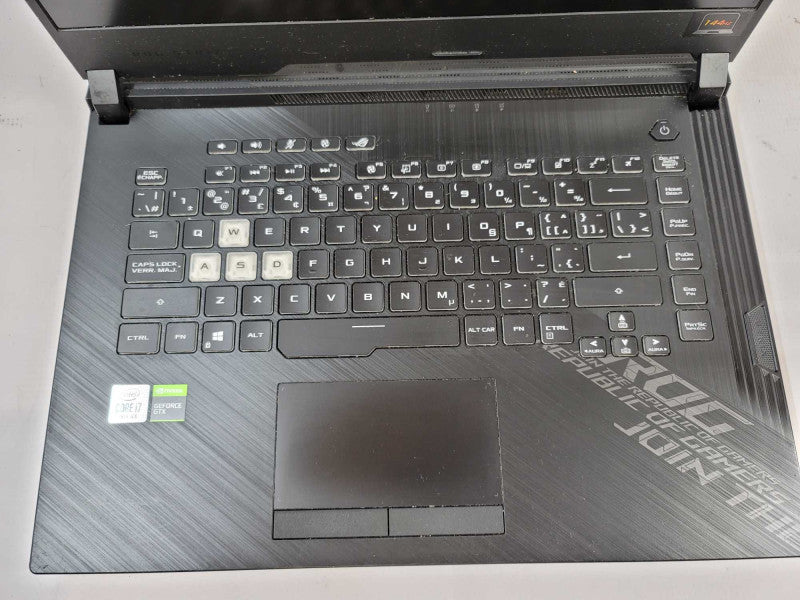 Asus ROG Strix G15  i7-10750H, GTX 1650Ti, 16GB DDR4, NO SSD FOR PARTS/REPAIR Î²