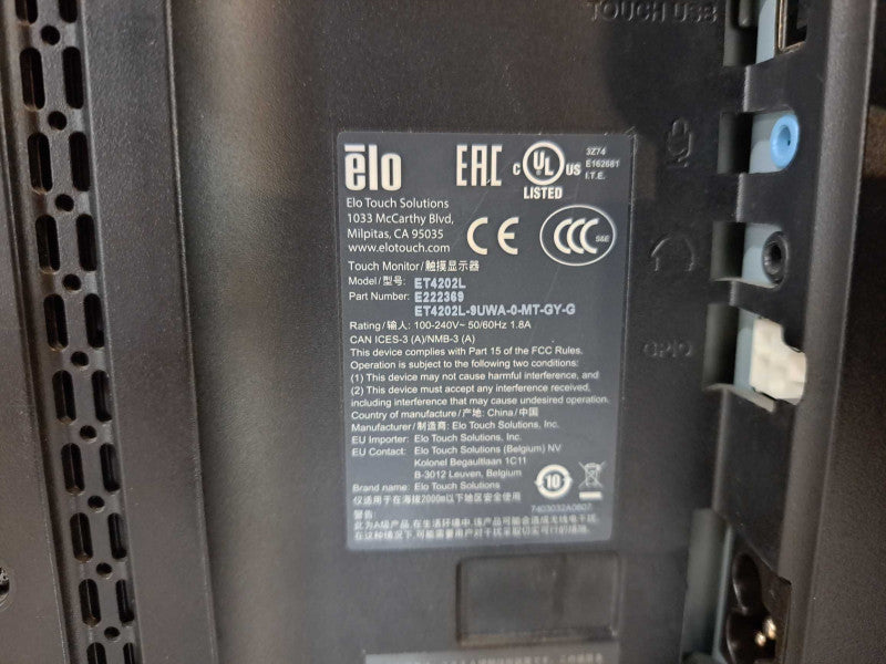Elo Touch 4202L 42\\" Interactive Digital Signage + E334542 i5 3.70GHz Module  )