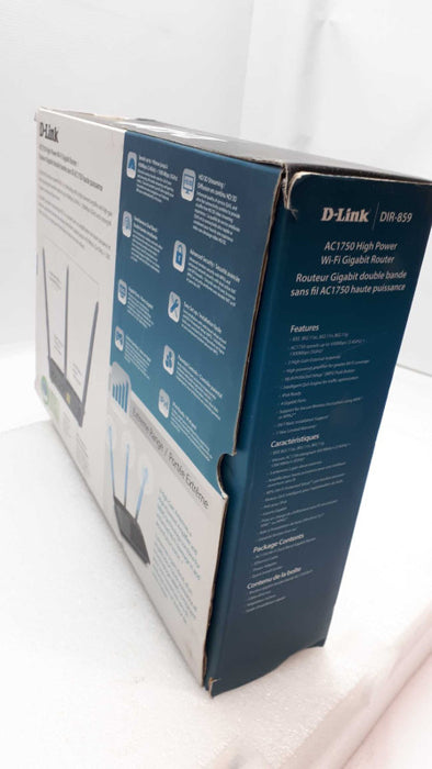 D-LINK AC1750 High Power DIR859 Dual-Band Gigabit Ethernet Wireless Router &