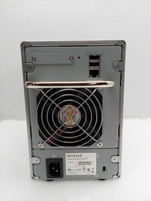 Netgear ReadyNAS NV+ RND4000 NO CADDIES NO HDD ,AS IS  :
