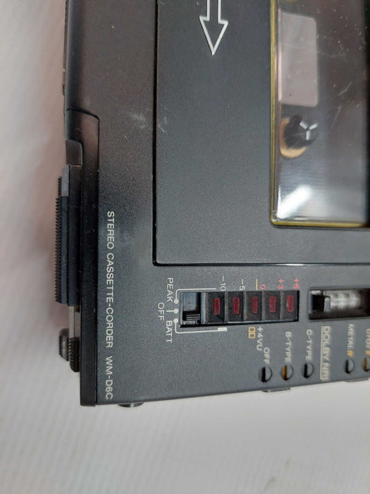 Sony WalkMan Professional Stereo Cassette-Corder Model: WM-D6C