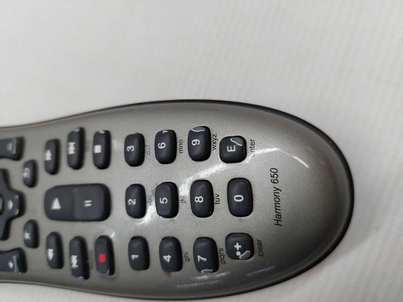 Logitech Harmony 650 Universal Remote Model: 10003 PN: 815-000060