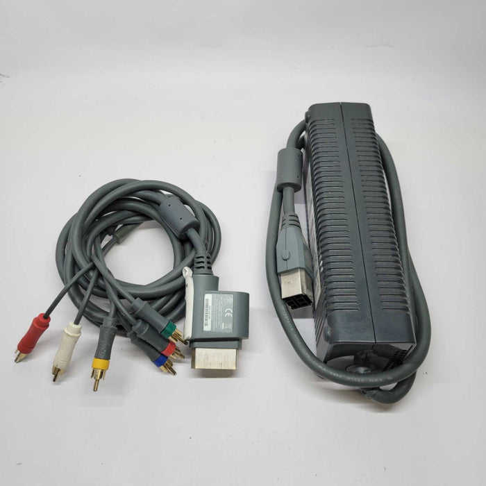 Microsoft Xbox 360 Power Supply + AV Cable