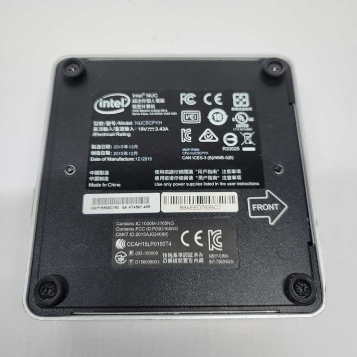 Intel NUC - Celeron 1.6Ghz Dual Core | NO RAM | NO WIFI | NO HDD | NO PWR