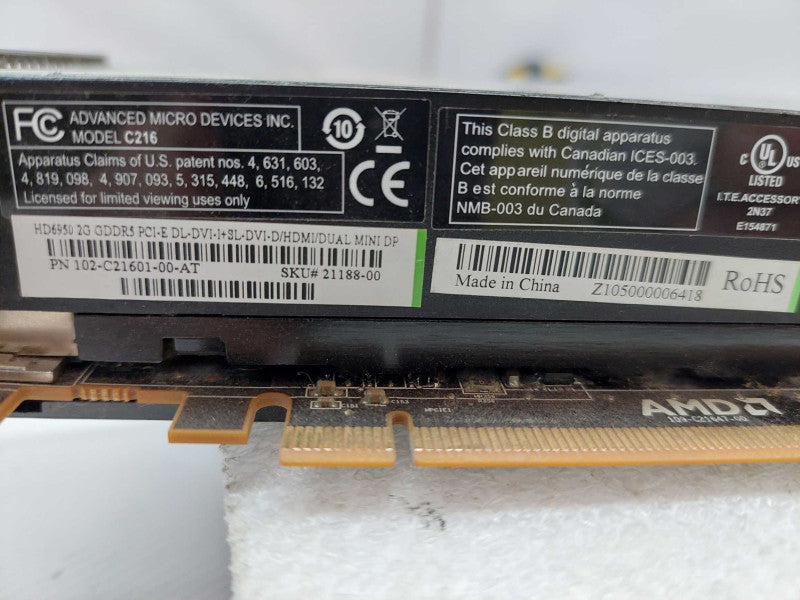 Radeon HD 6950 2GB  GDDR5 PCI-E DL-DVI-I_SL-DVI-D/HDMI Dual Mini DP