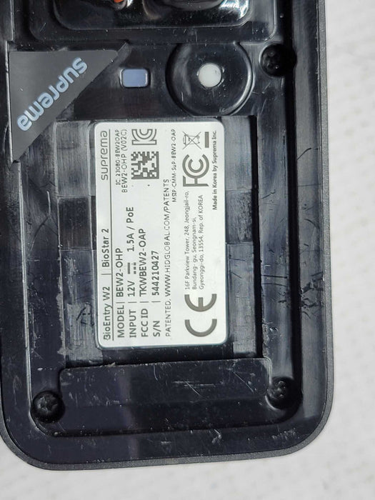 Suprema BEW2-OHP BioEntry W2 Outdoor Multi-Class Card Fingerprint Reader READ Q_