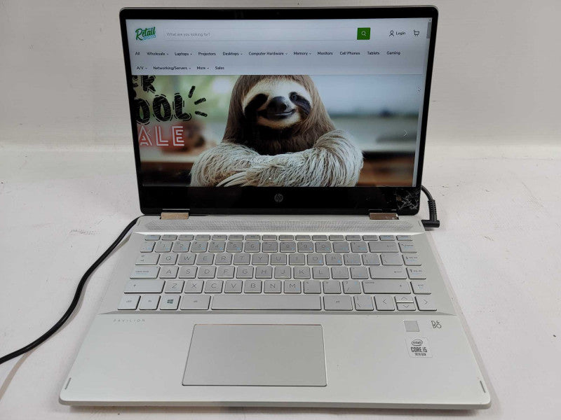 HP Pavillion x360 i5-1035G7 @ 1.00GHz, 8GB DDR4, 256GB m.2 **FOR PARTS  Î²