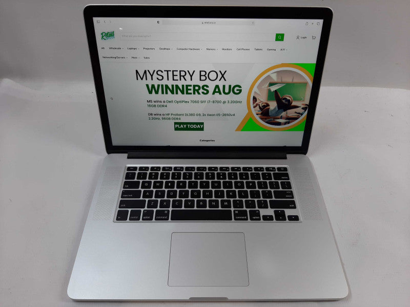 Apple Macbook Pro 15\\" 2015 Core i7-4770HQ @ 2.2GHz 16GB DDR3 256GB SSD *READ
