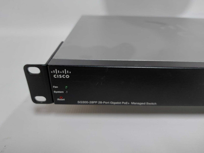 Cisco SG300-28PP 28x port gigabit PoE+ Managed Switch - factory reset #