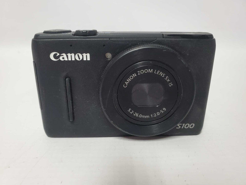Canon S100 12.1MP Digital Camera (AS-IS) |