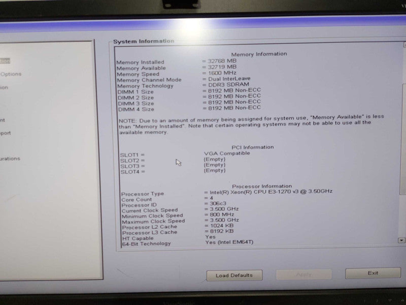 Dell Precision T1700 Xeon E3-1270 V3 @ 3.50ghz / 32gb ram / quadro K2000 #