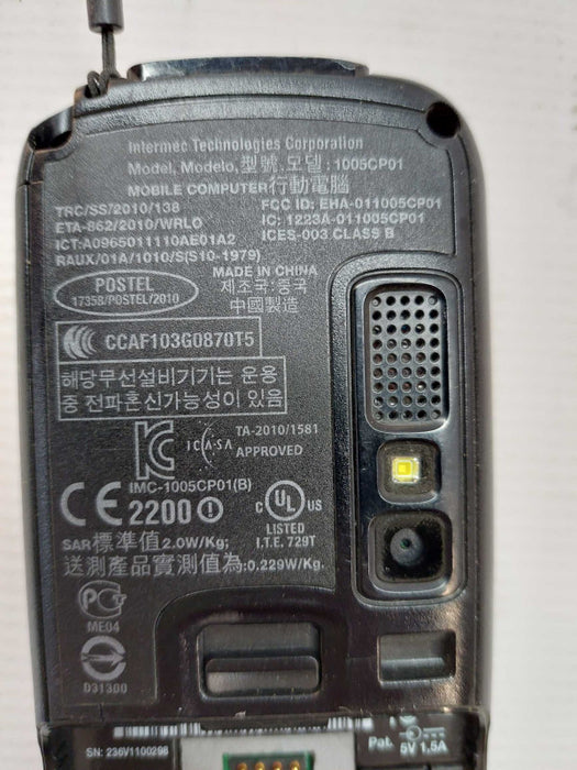 Intermec Handheld Scanner Model: 1005CP01