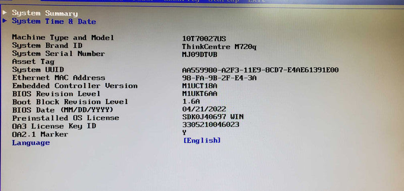 Lenovo ThinkCentre M720q i7-8700T 16GB DDR4 NO HDD  @