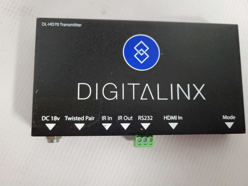 DigitaLinx DL-HD70 | HDMI & IR Over CAT 6, 2 Receiver & Transmitter READ Q!