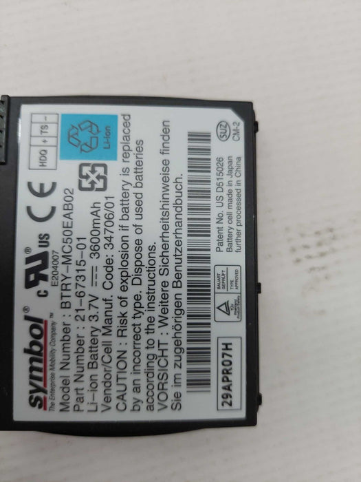 Symbol Pocket PC Model: MC5040