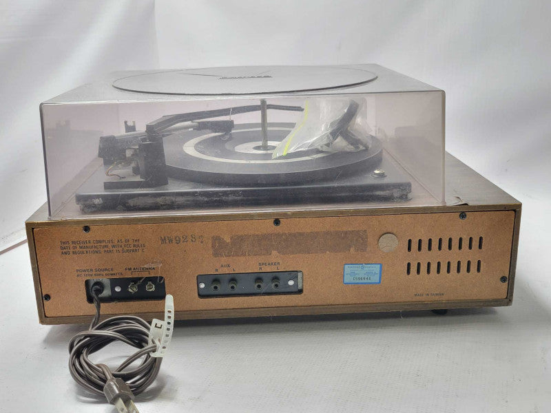 LLOYDâS STEREO RECORD PLAYER 8 TRACK PLAYER COMBO, READ _
