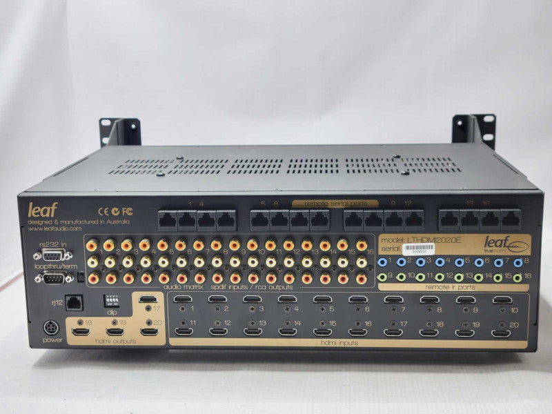 Leaf true hdmi LTHDMI2020E 20x20 HDBaseT Matrix System _