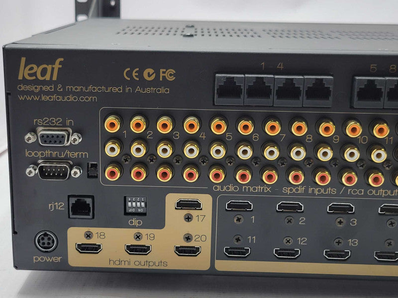 Leaf true hdmi LTHDMI2020E 20x20 HDBaseT Matrix System _
