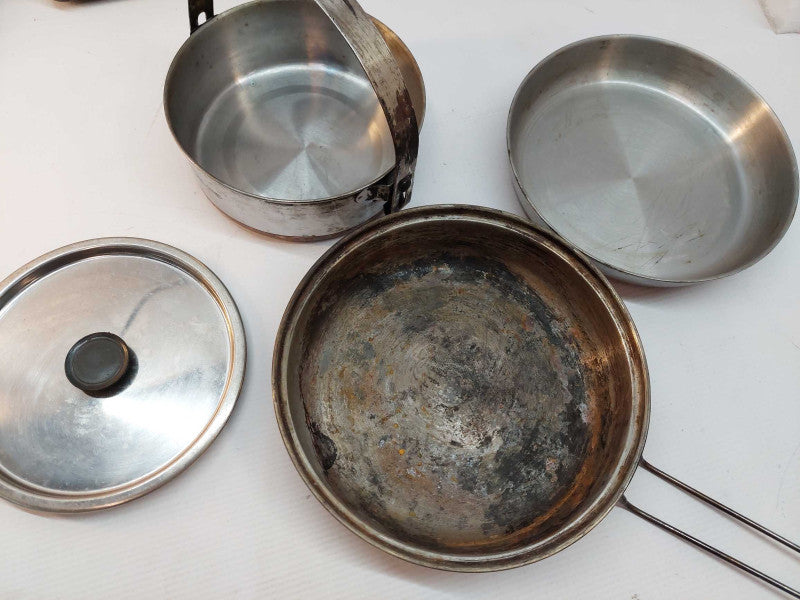 OUTBOUND Copper Camping pot and pan set , Survival gear