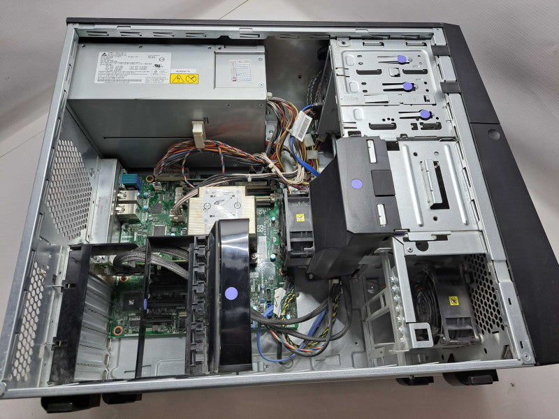 Lenovo System x3100 M5 1x Xeon E3-1271 v3 @ 3.60GHz 8GB Ram MegaRAID 2x PSU )
