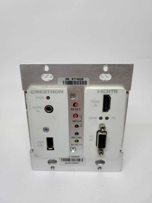Crestron DM-TX-200-C-2G-W-T 2 Gang Digital Media Transmitter 8G+
